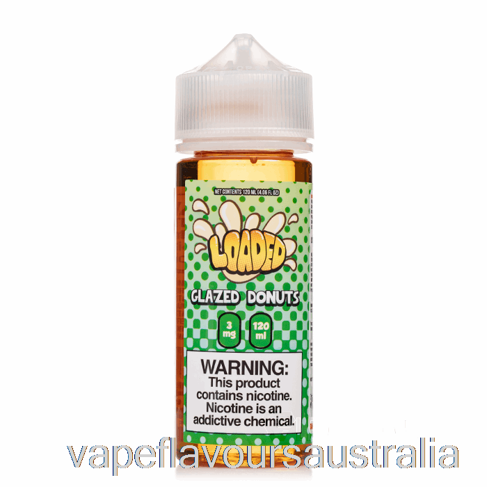 Vape Australia GLAZED DONUT - Loaded E-Liquid - Ruthless - 120mL 0mg